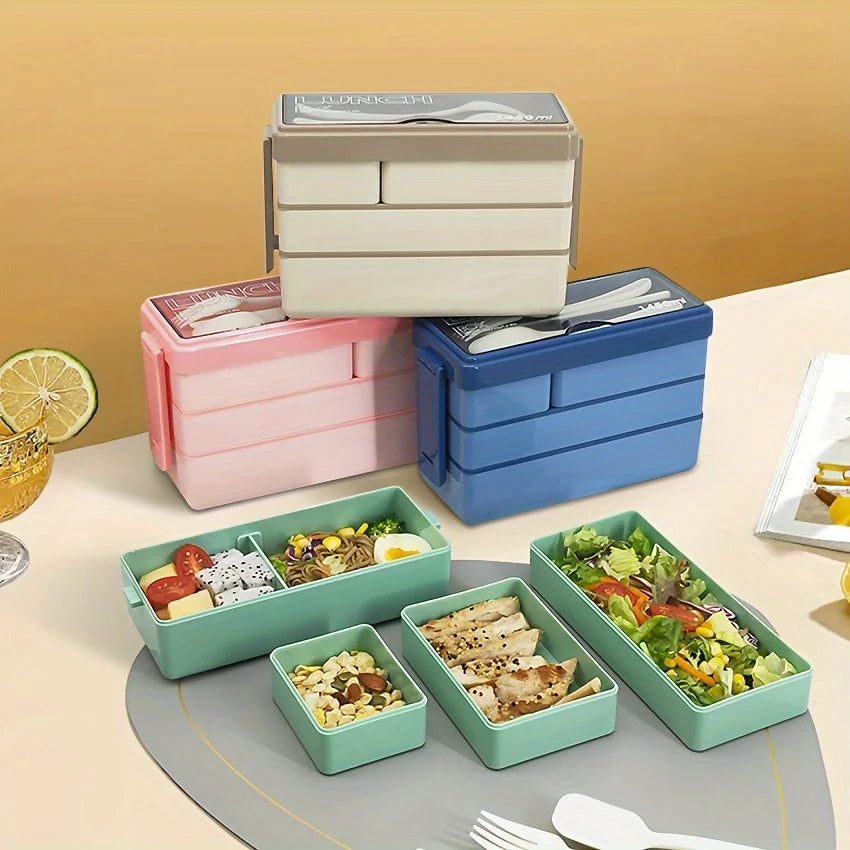 Lunch Box Bento Étanche 1450ml