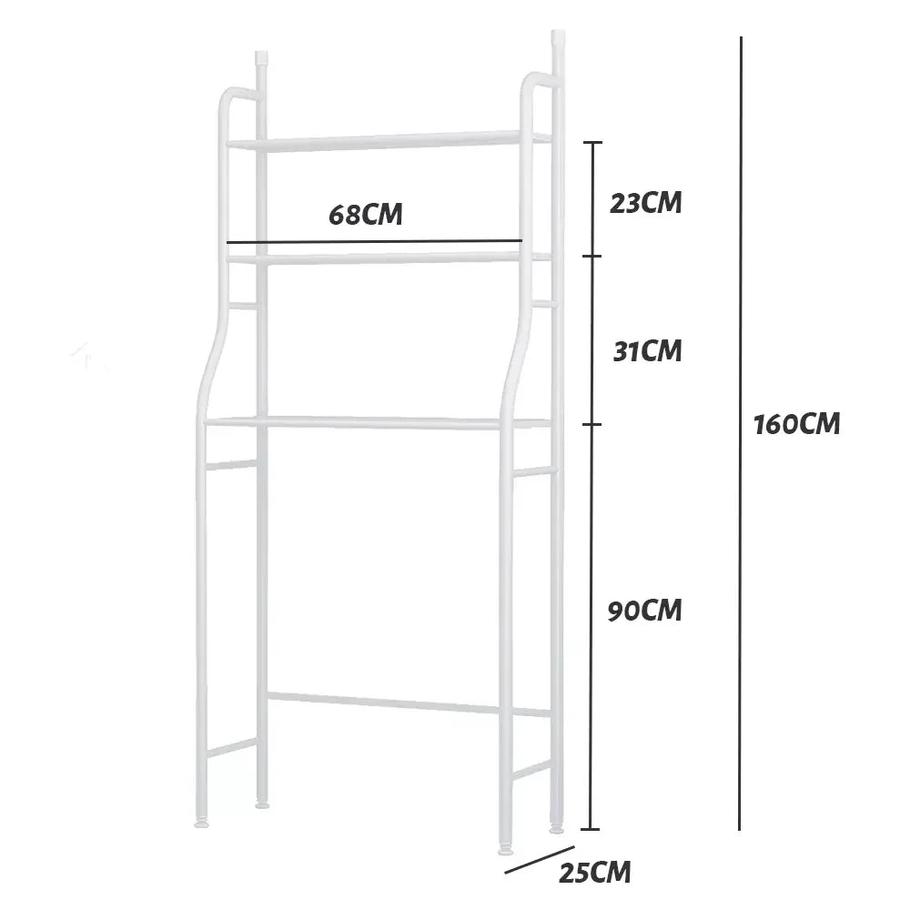 Étagère Multi-Niveaux pour Machine à Laver