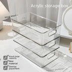 Bacs de Rangement Empilables Transparents