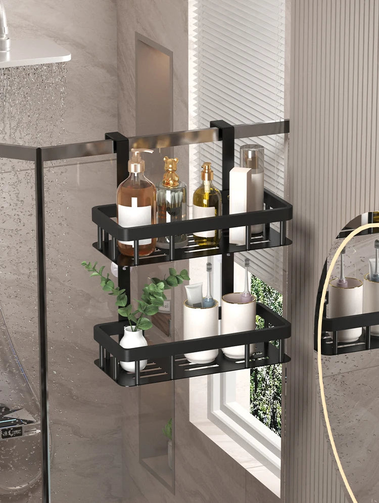 Étagère Murale de Salle de Bain 3 Niveaux