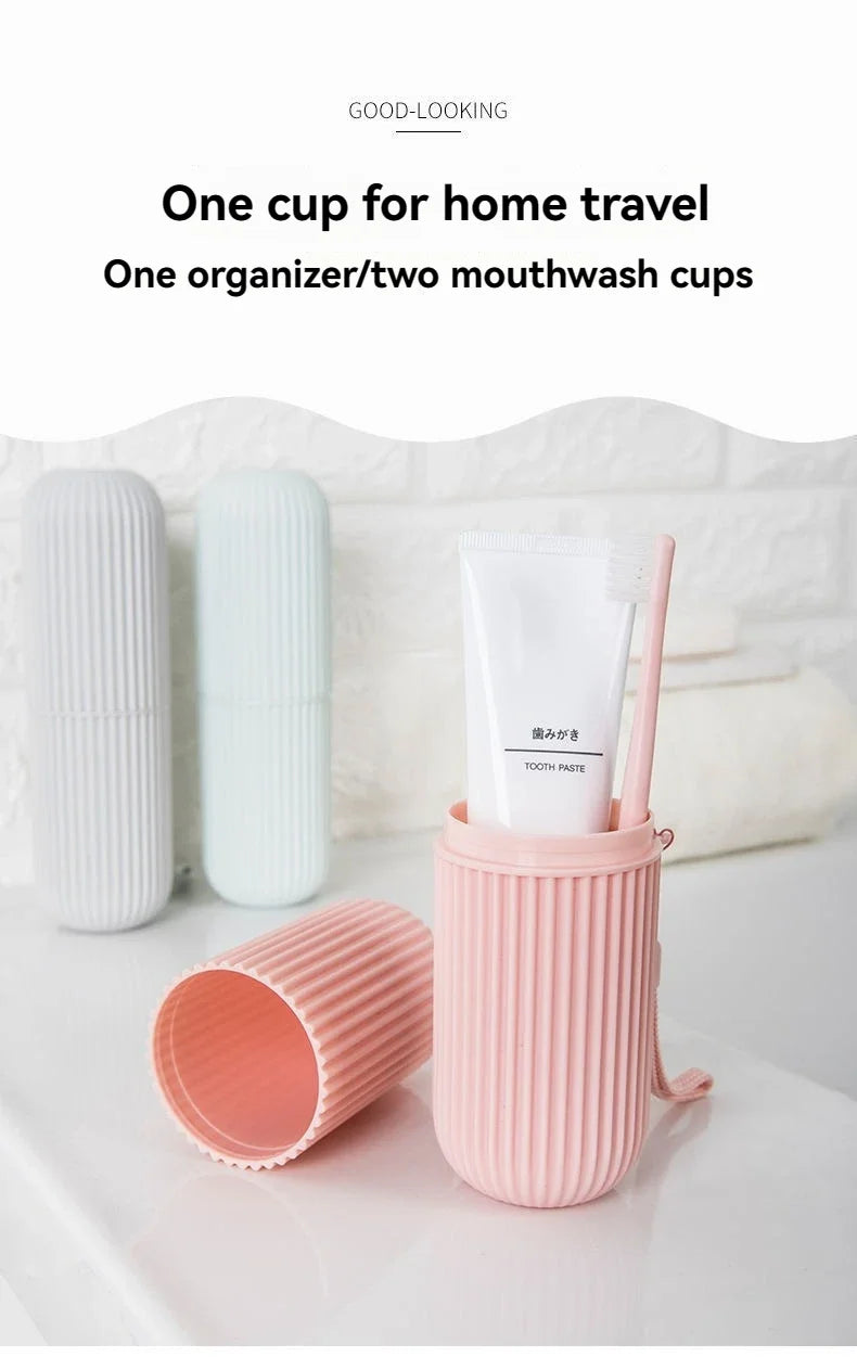 Étui de Voyage Brosse à Dents et Dentifrice