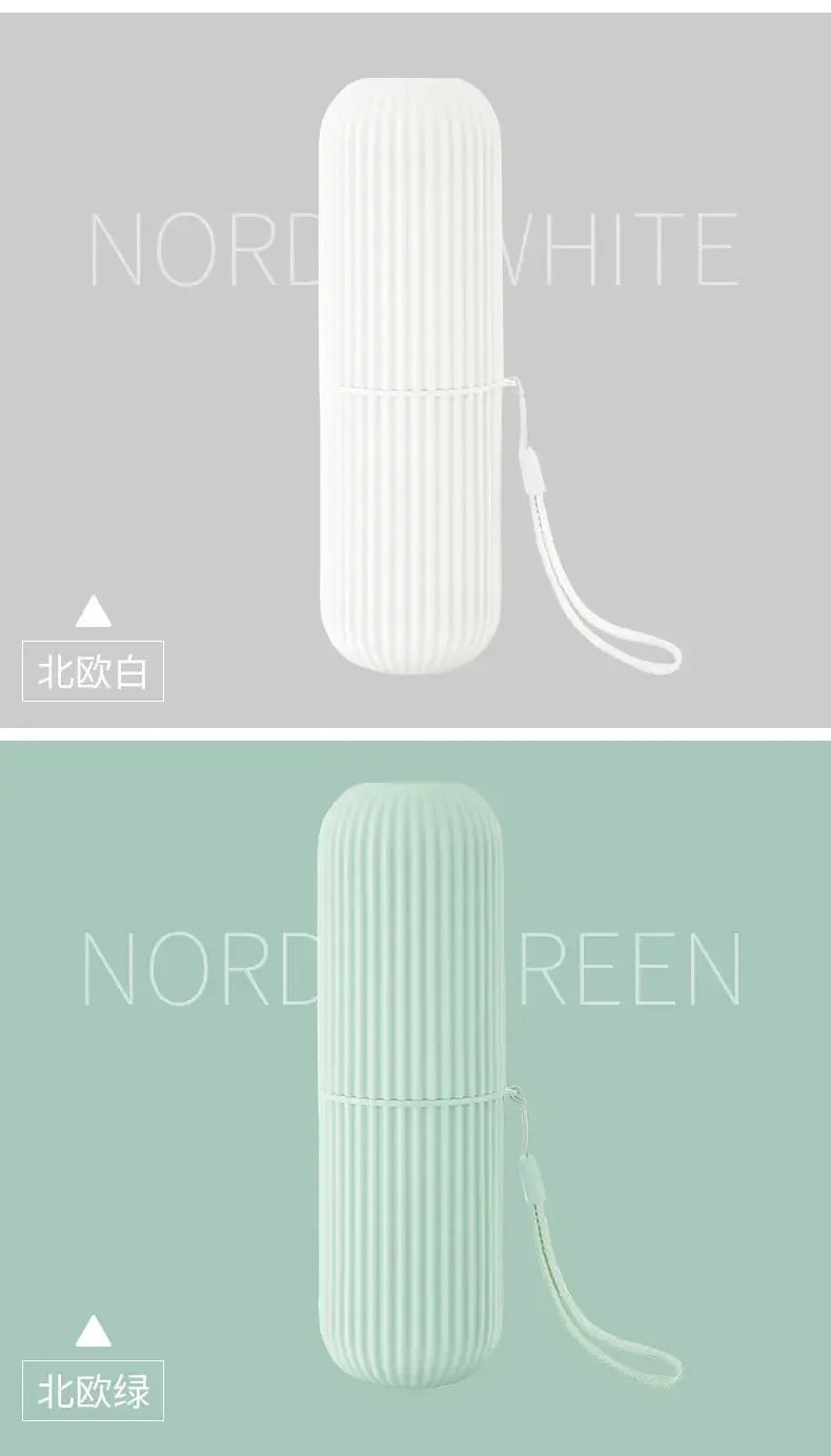 Étui de Voyage Brosse à Dents et Dentifrice