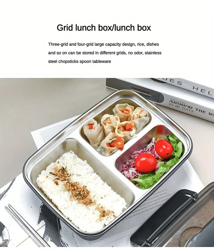 Lunch Box Inox Compartimentée