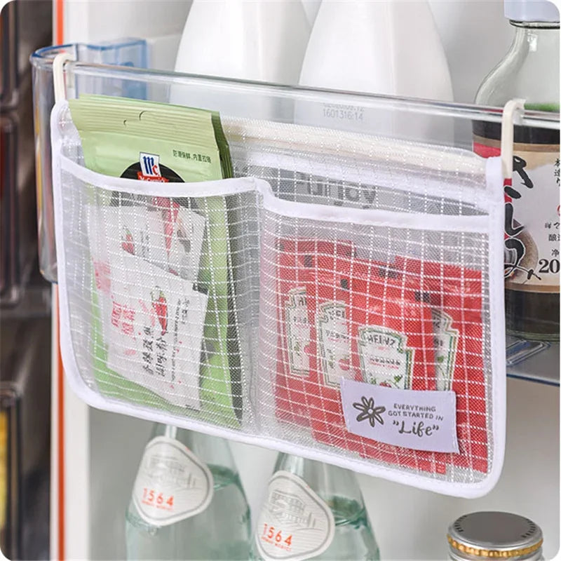 Sac de Rangement à Mailles pour Réfrigérateur