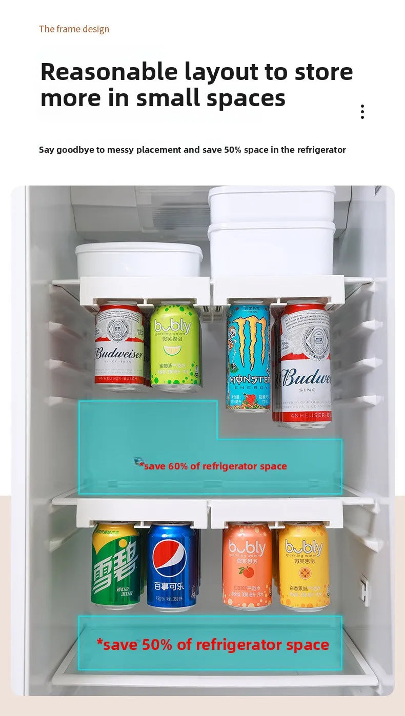 Organisateur Suspendu pour Canettes de Frigo