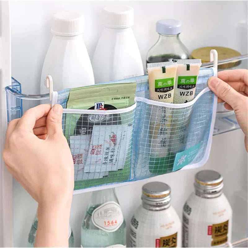 Sac de Rangement à Mailles pour Réfrigérateur