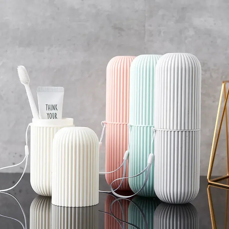 Étui de Voyage Brosse à Dents et Dentifrice