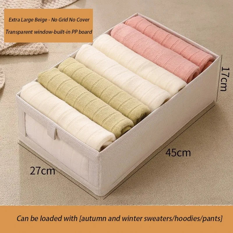 Boîte de Rangement Pantalons Pliable