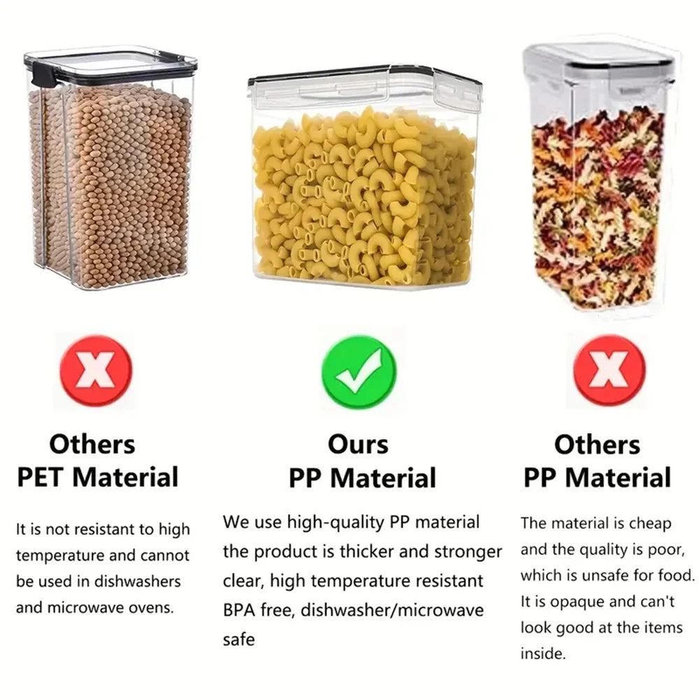 Set de 7 Boîtes Alimentaires sans BPA