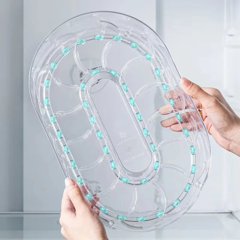 Boîte de Rangement Rotative pour Frigo