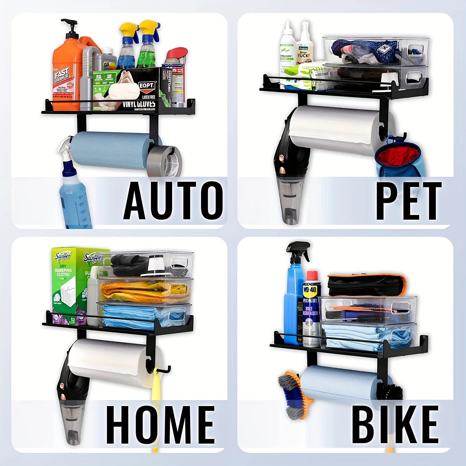 Porte-Essuie-Tout de Garage