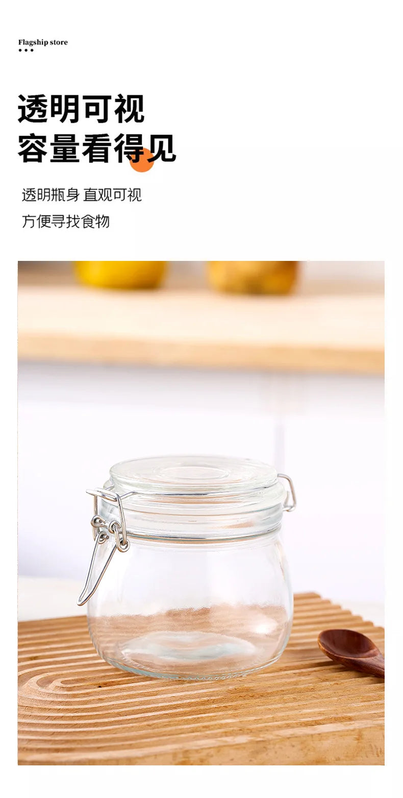 Bocal Hermétique en Verre