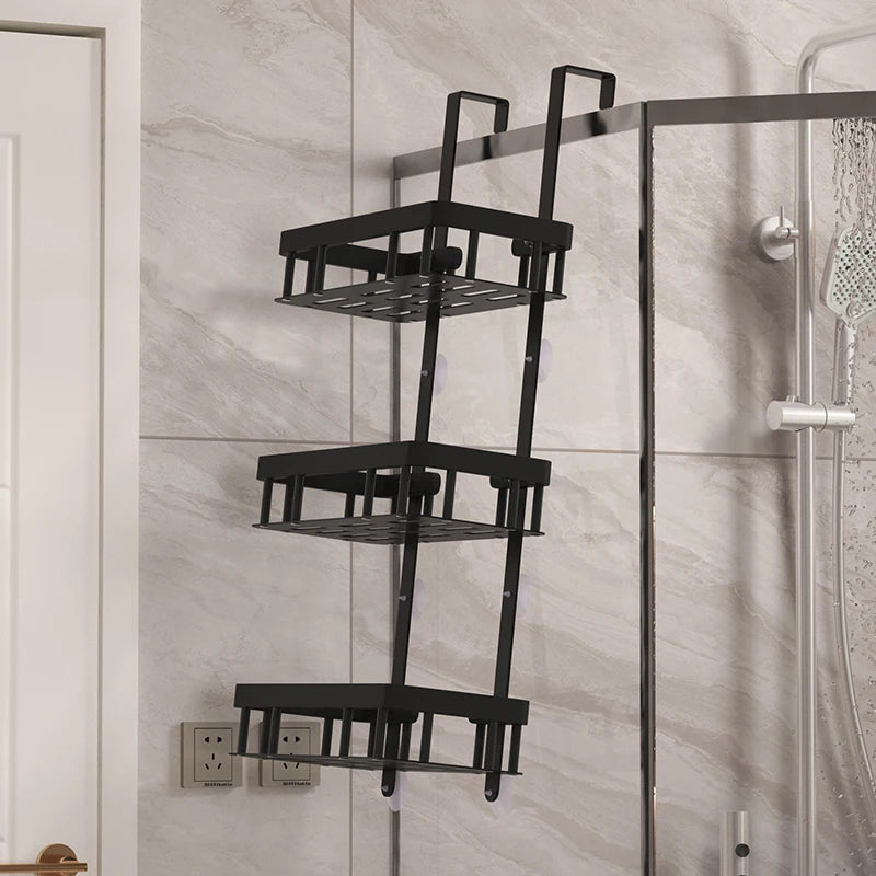 Étagère Murale de Salle de Bain 3 Niveaux