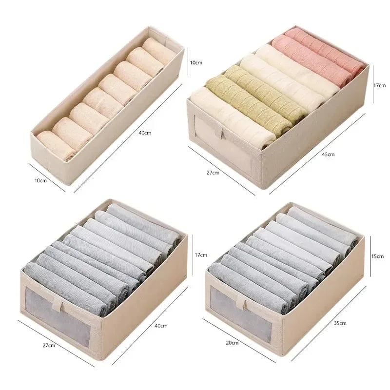 Boîte de Rangement Pantalons Pliable
