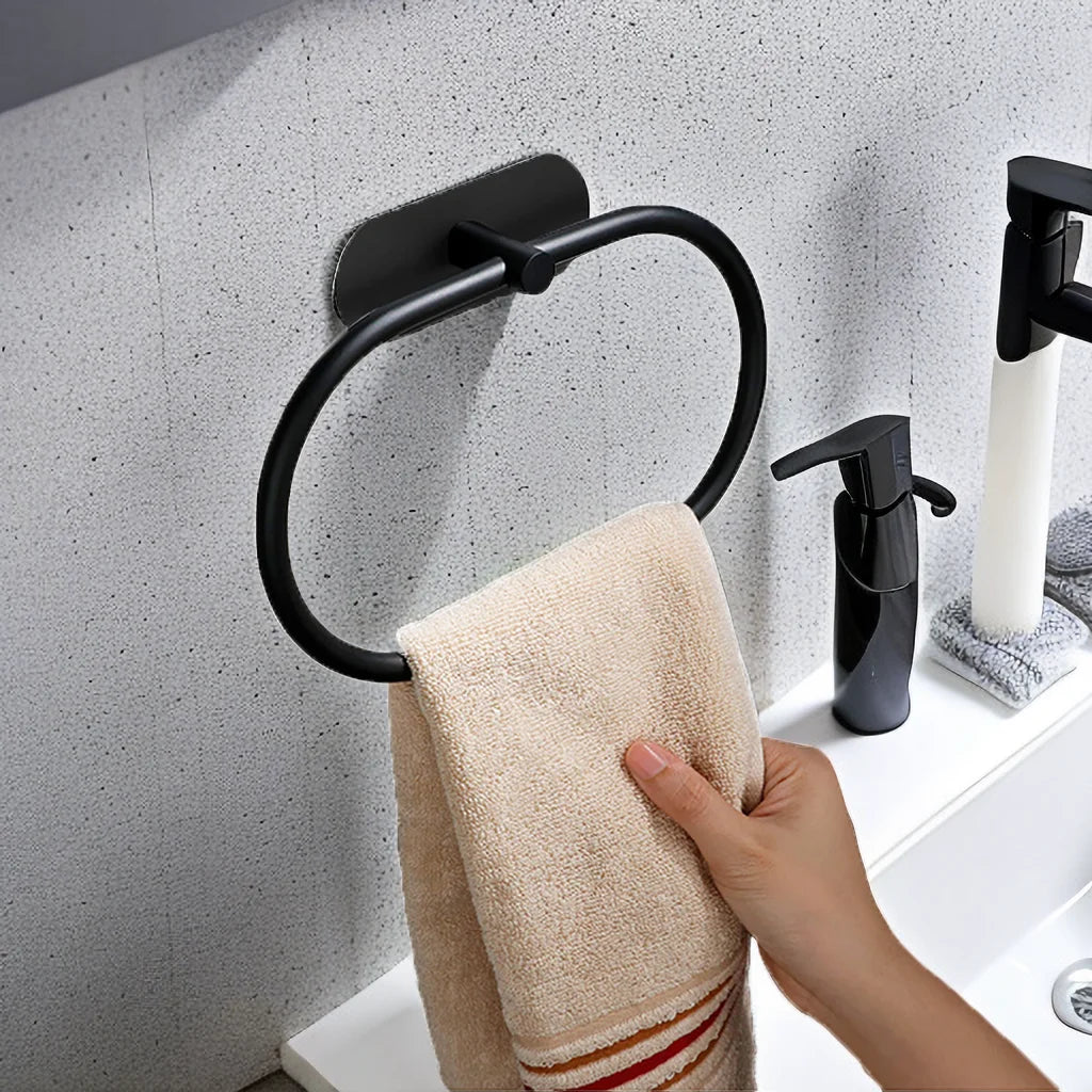 Porte-Serviettes Adhésif Inox