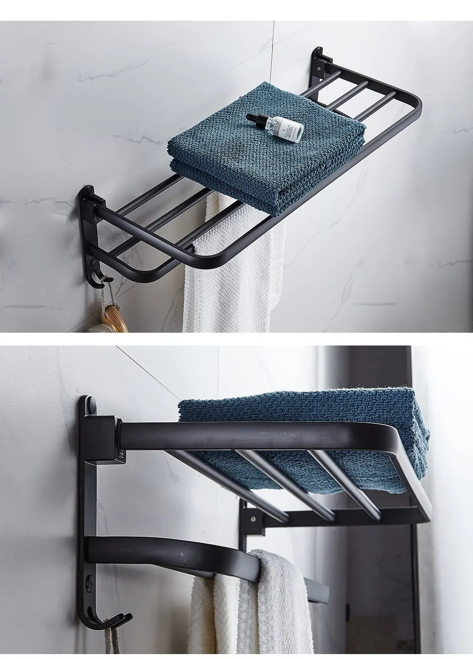 Porte-Serviettes Mural Pliable