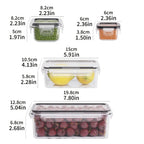 Set de 8 Boîtes Hermétiques