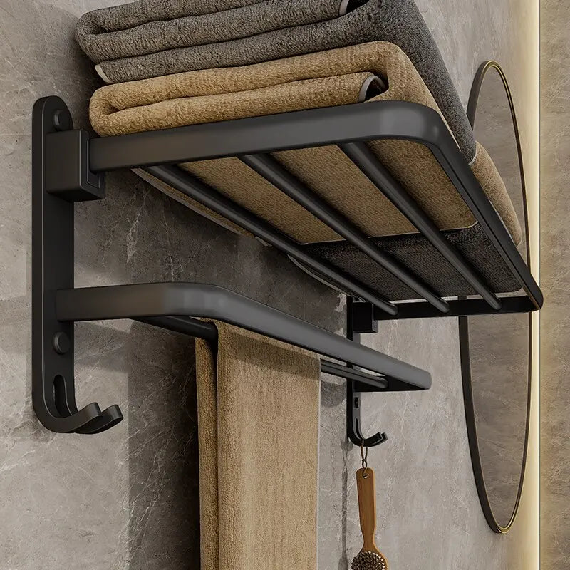 Porte-Serviettes Mural Pliable
