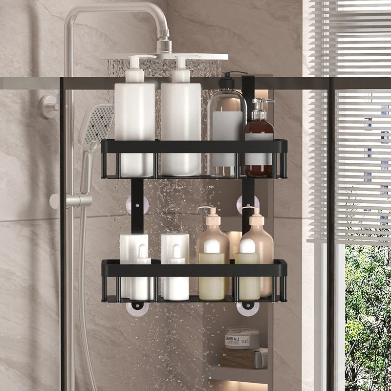 Étagère Murale de Salle de Bain 3 Niveaux