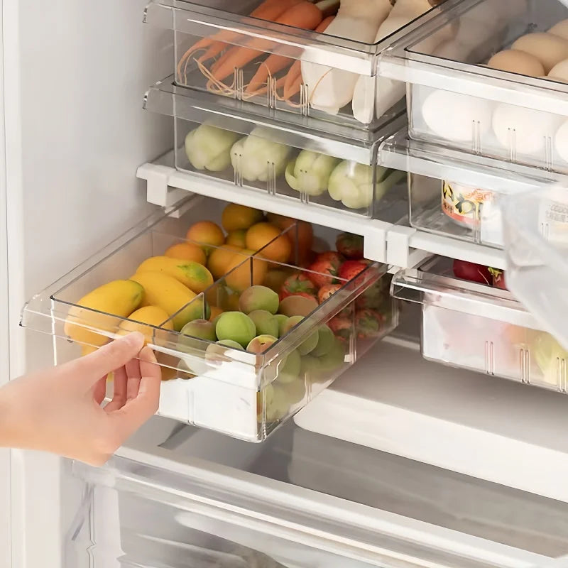 Boîte de Rangement Frigo Fruits et Œufs