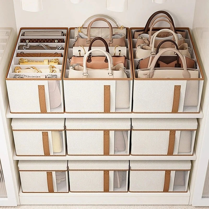Organisateur de Sacs à Main 5 Compartiments