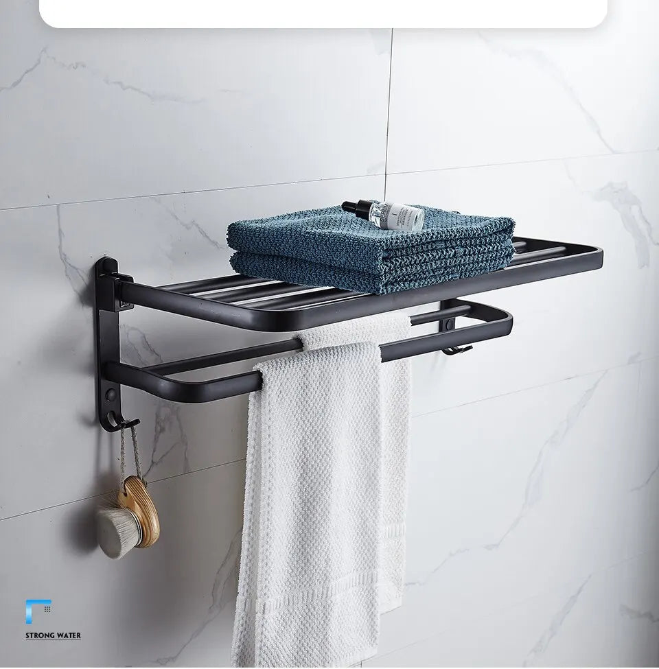 Porte-Serviettes Mural Pliable