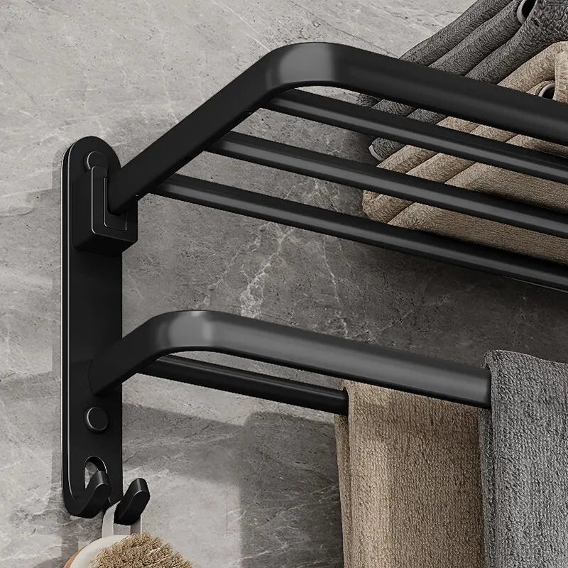 Porte-Serviettes Mural Pliable