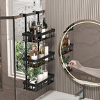 Étagère Murale de Salle de Bain 3 Niveaux