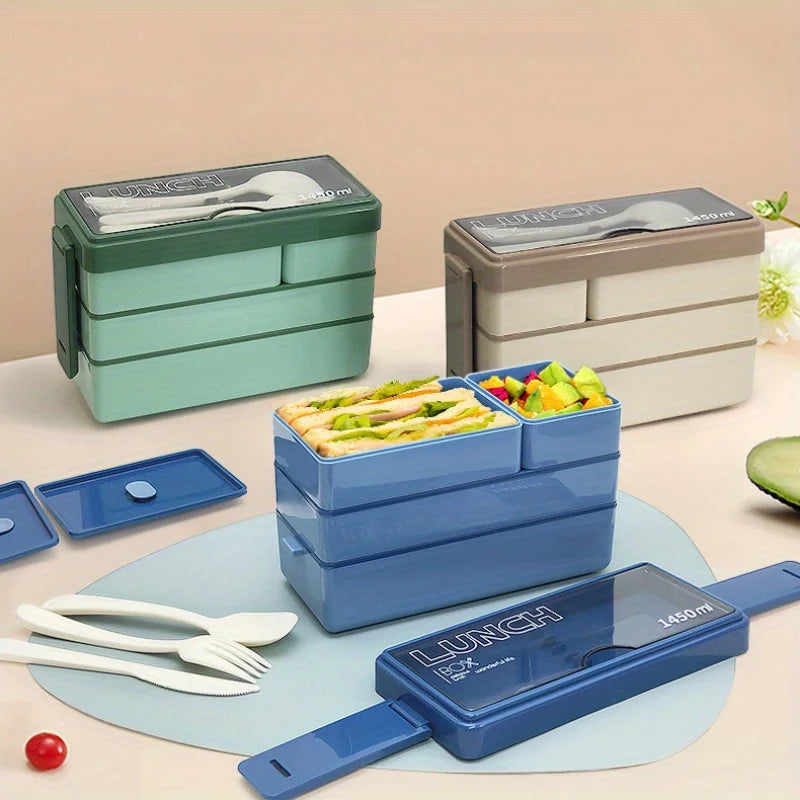 Lunch Box Bento Étanche 1450ml