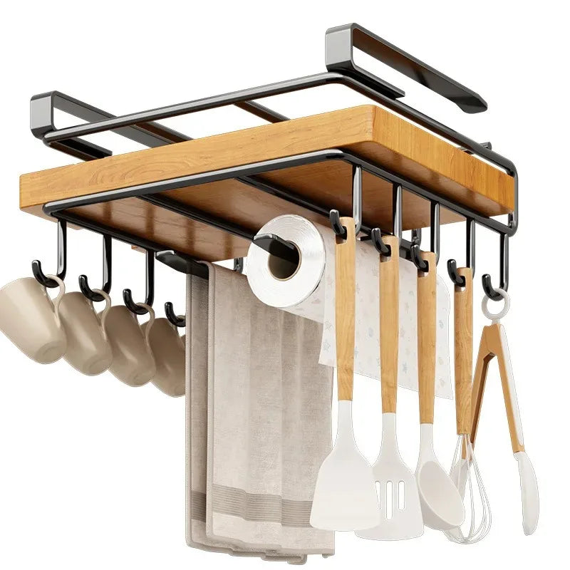 Rangement sous Placard avec Crochets