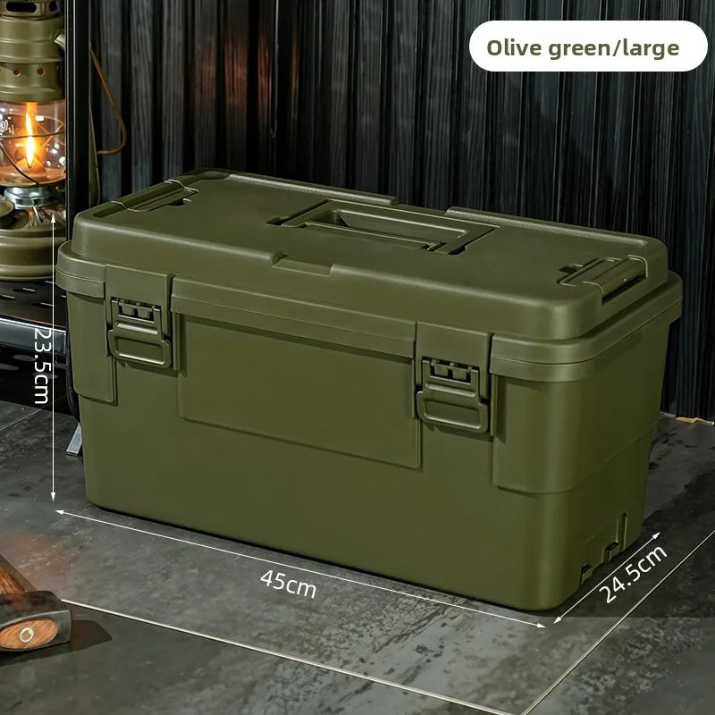 Boîte de Rangement Portable Style Industriel
