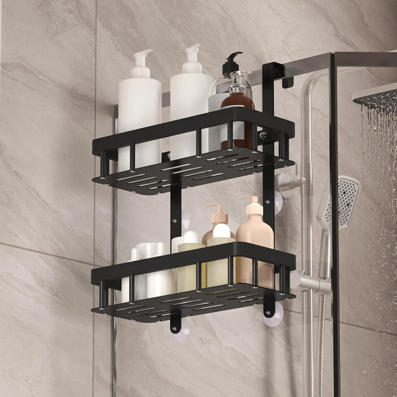Étagère Murale de Salle de Bain 3 Niveaux
