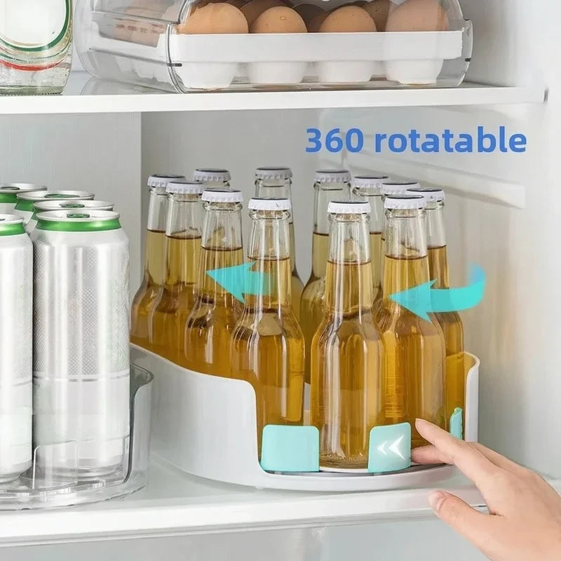Boîte de Rangement Rotative pour Frigo