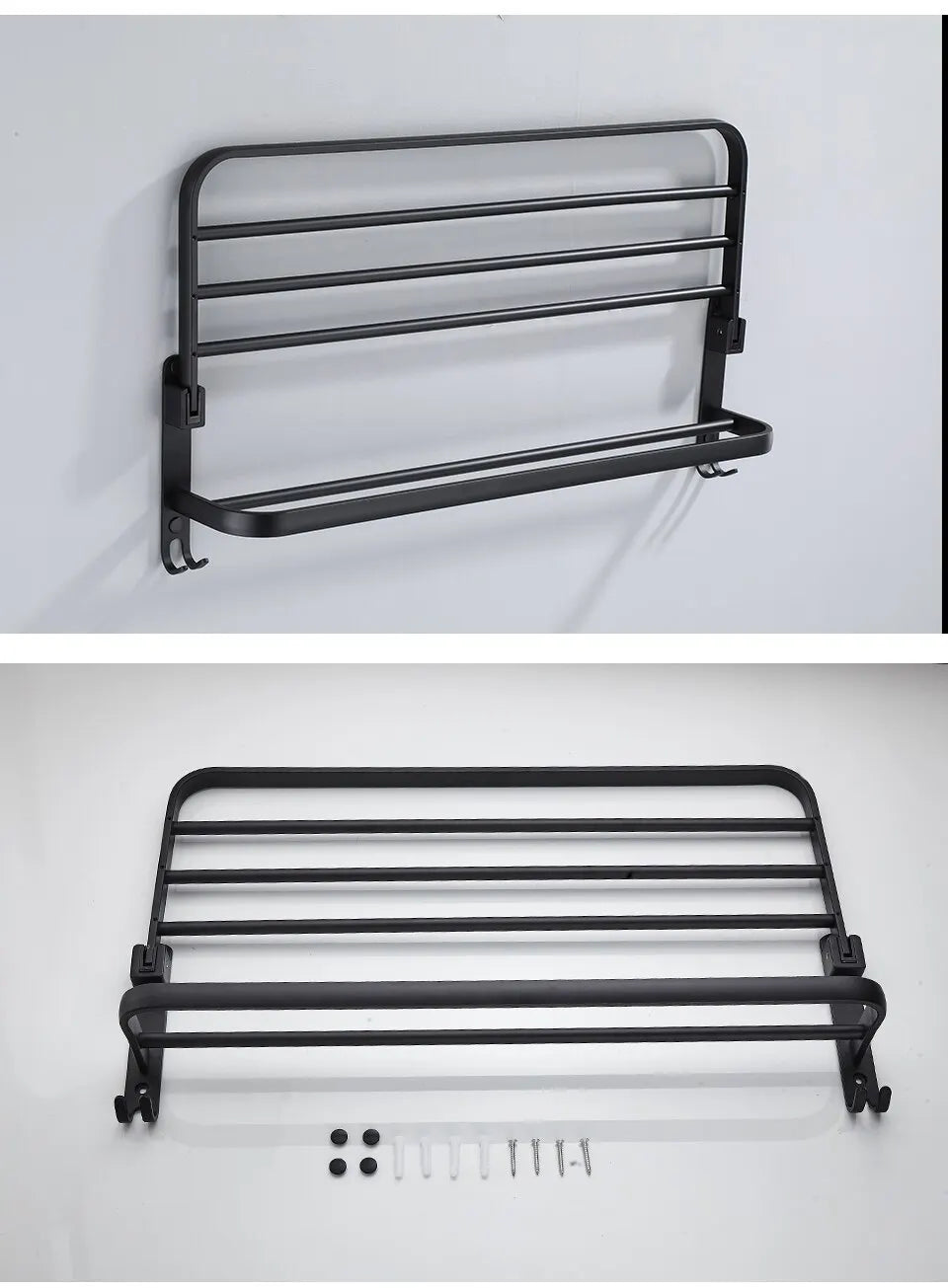 Porte-Serviettes Mural Pliable