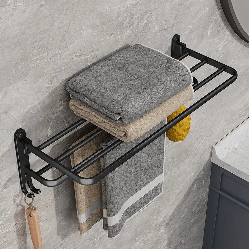 Porte-Serviettes Mural Pliable