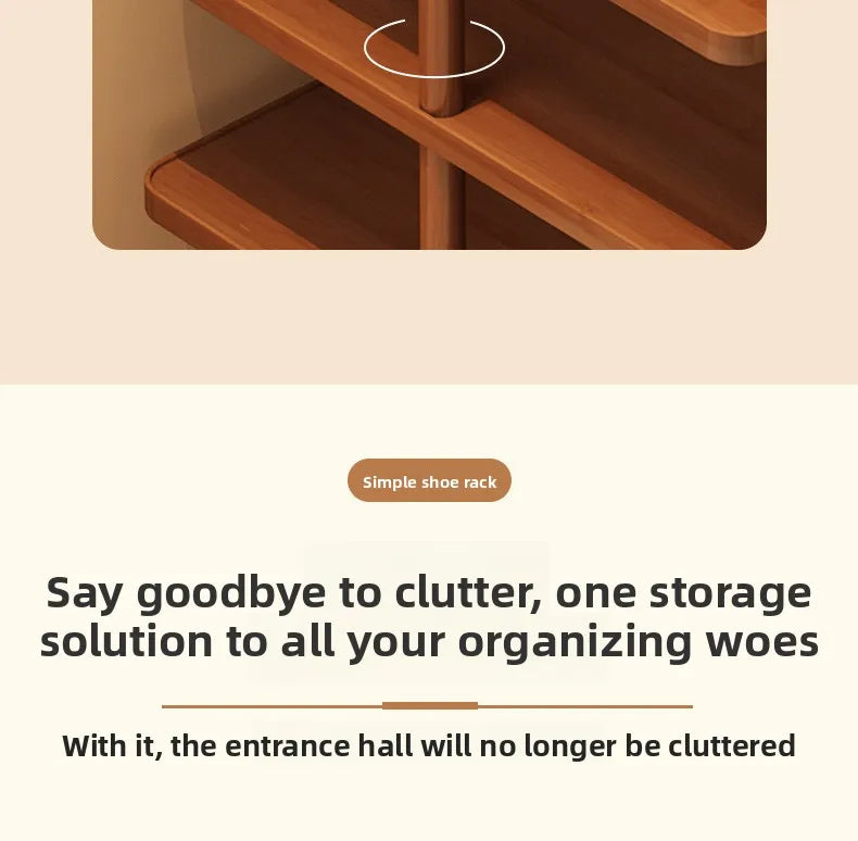 Multi layer minimalist narrow shoe rack, household wooden shoe cabinet, shoe storage rack, balcony storage rack, storage cabinet