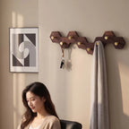 Porte-Manteau Mural Nid d'Abeille