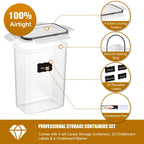 Set de 7 Boîtes Alimentaires sans BPA