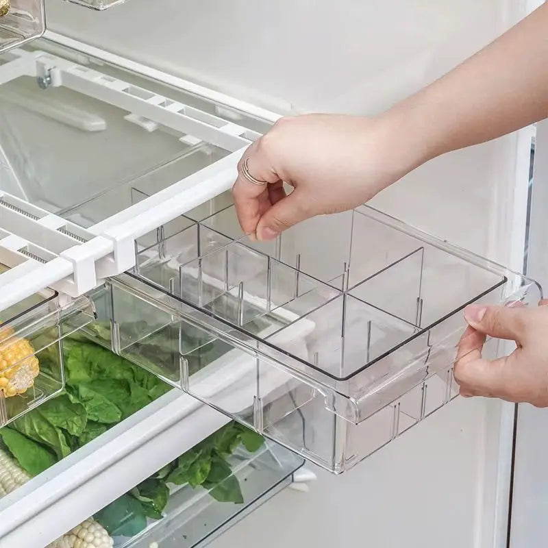 Boîte de Rangement Frigo Fruits et Œufs