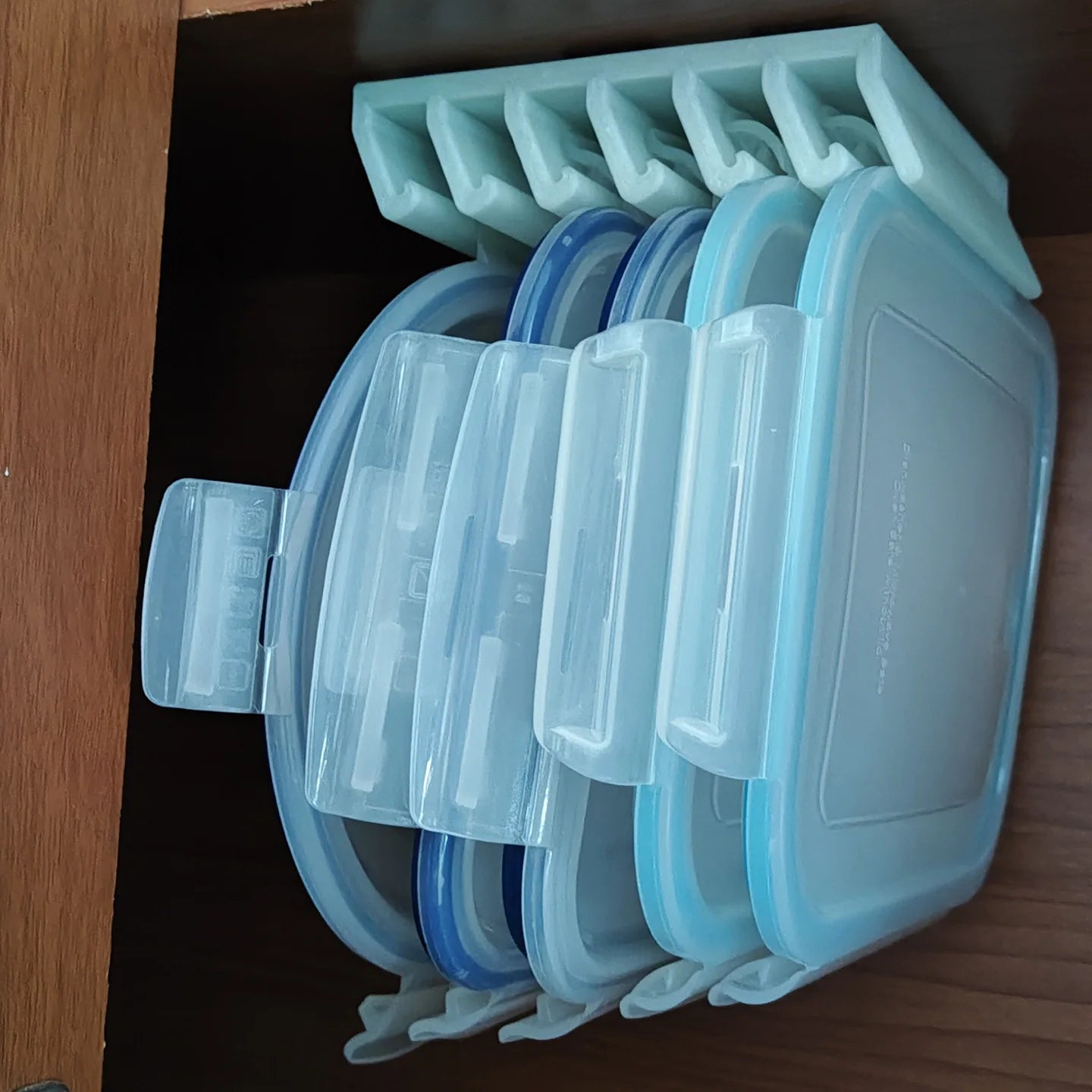 Organisateur de Couvercles pour Boîtes de Conservation