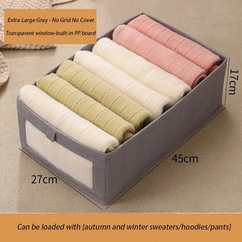 Boîte de Rangement Pantalons Pliable