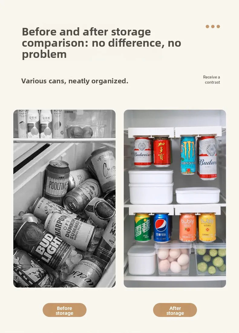 Organisateur Suspendu pour Canettes de Frigo