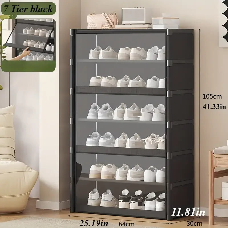 Housse de Rangement Chaussures Transparente