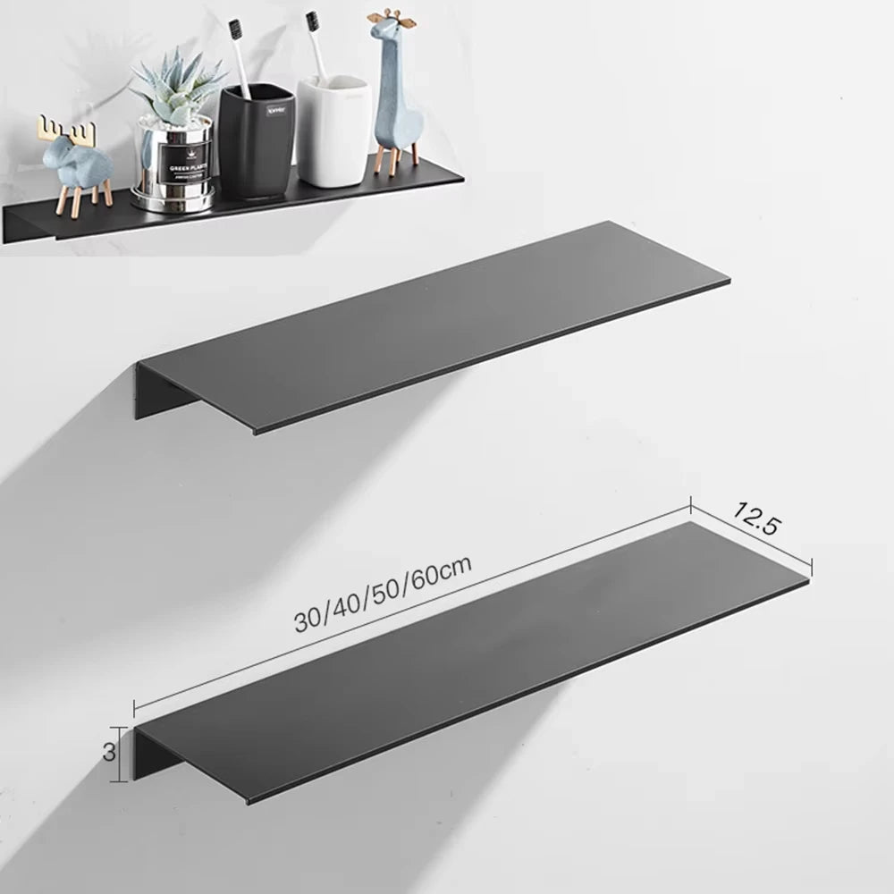 Étagère Murale Flottante Aluminium