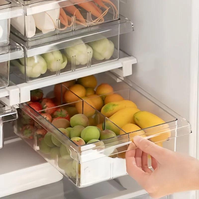 Boîte de Rangement Frigo Fruits et Œufs