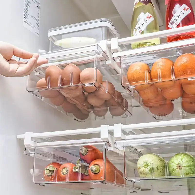 Boîte de Rangement Frigo Fruits et Œufs