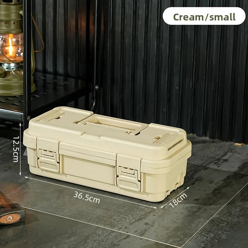 Boîte de Rangement Portable Style Industriel