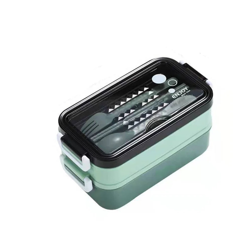 Lunch Box Double Compartiment Micro-Ondes