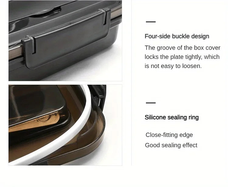 Lunch Box Inox Compartimentée