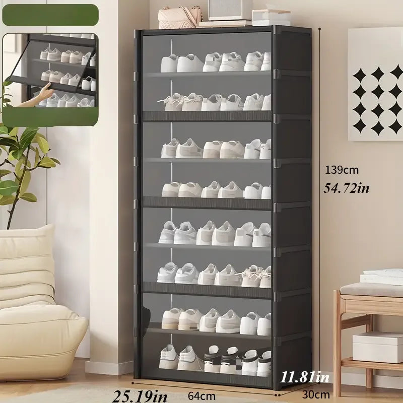 Housse de Rangement Chaussures Transparente